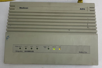 AEG MODICON NW-BM85-000 MODBUS PLUS 110VAC