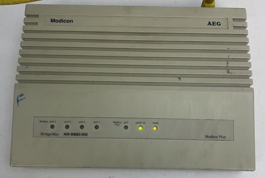 AEG MODICON NW-BM85-000 MODBUS PLUS 110VAC