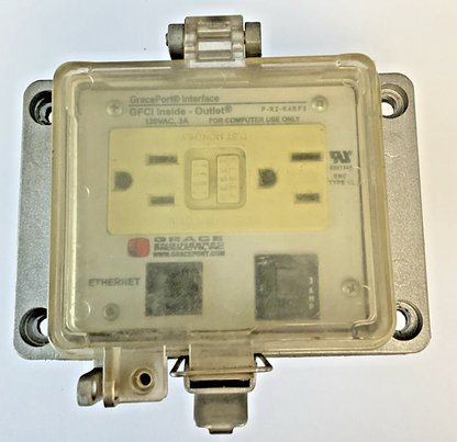 GRACEPORT P-R2-K4RF3 INTERFACE 120VAC 3A GFCI INSIDE-OUTLET