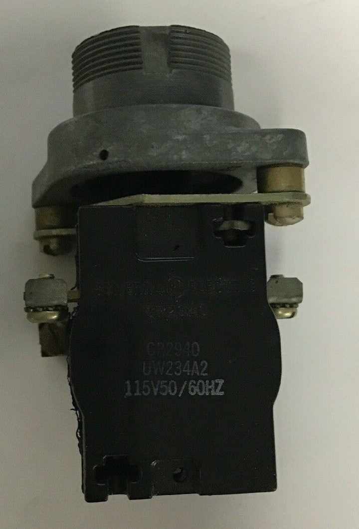 GE CR2940UW234A2 ILLUMINATED PUSHBUTTON 115V 50/60HZ