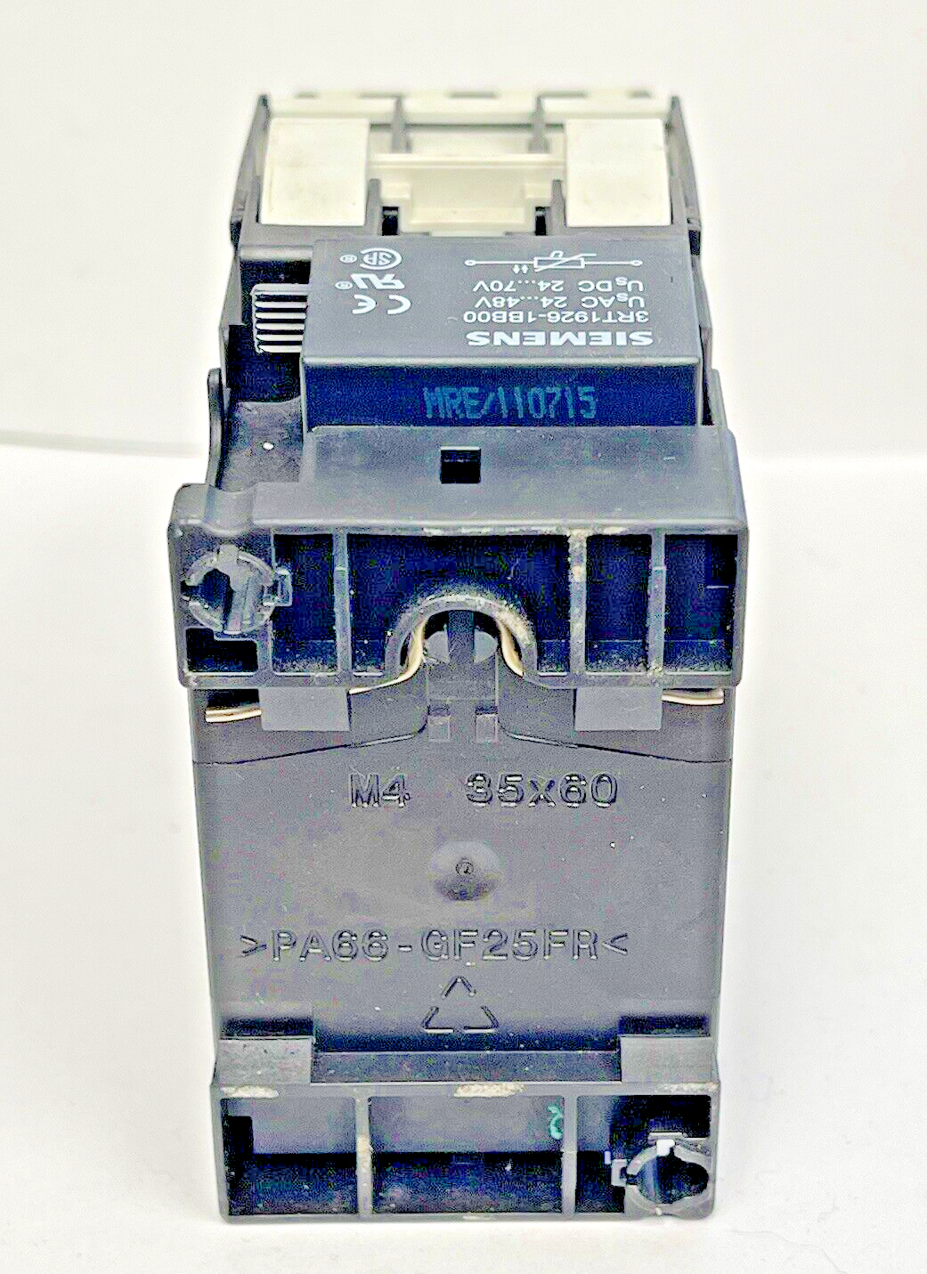SIEMENS - 3RT1024-3B..0 & 3RH1921-2HA31 & 3RT1926-1BB00 W/ 24VDC COIL