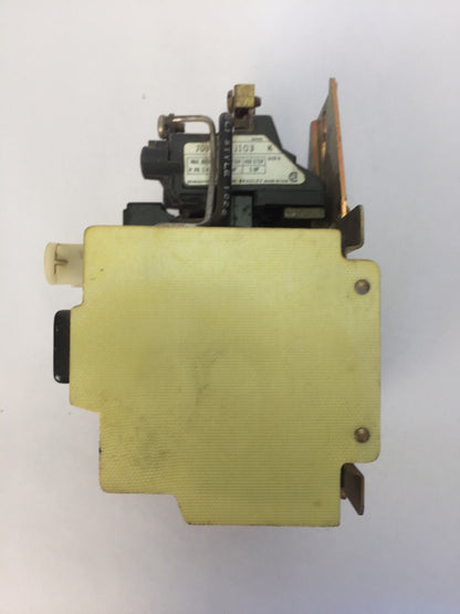 ALLEN BRADLEY 709-AOWJ103 SER K SIZE 0 600VAC 5HP COIL 120V 60HZ N28 HEATERS