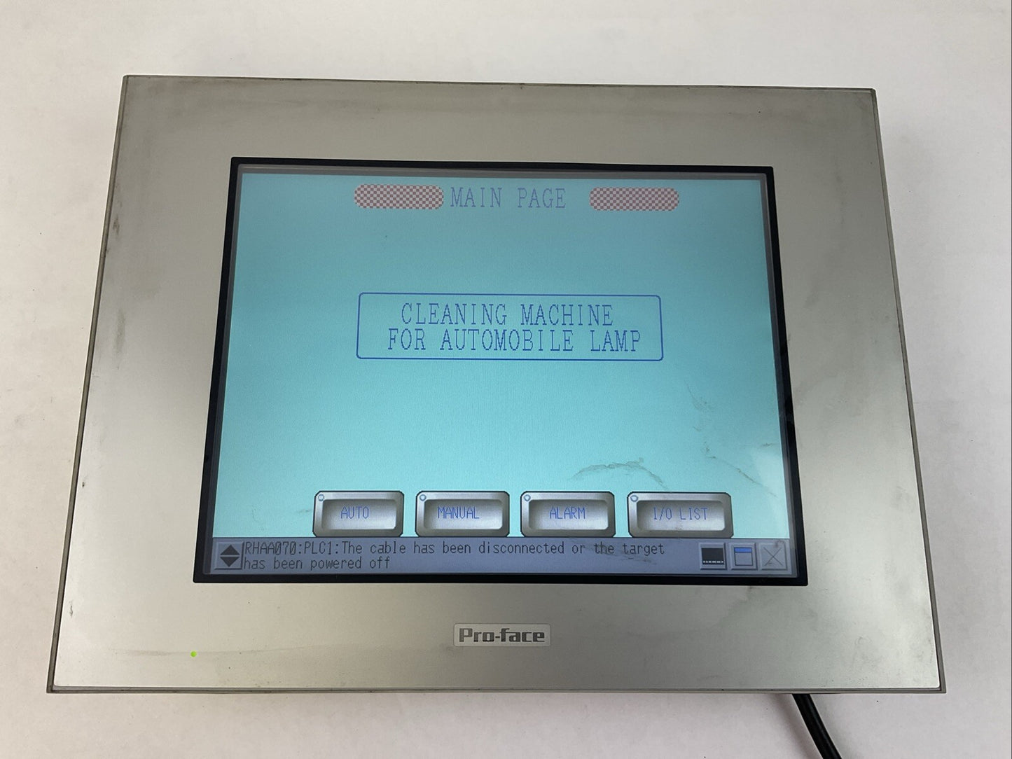 PRO-FACE GP-4501TW OPERATOR INTERFACE PANEL 24VDC