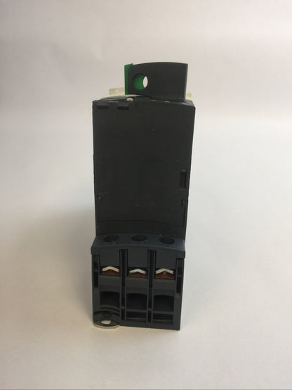 SCHNEIDER LUB12 MOTOR STARTER 600VAC 12A 10HP LUCA1XBL CONTROL UNIT 24VDC