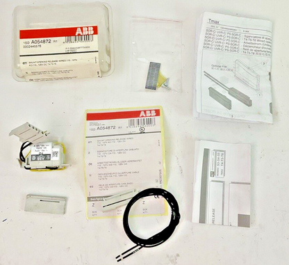 ABB 1SD A054872SHUNT OPENING RELEASE 125VDC 127VAC