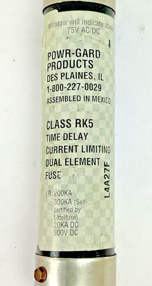 LITTELFUSE FLSR 90 ID INDICATOR FUSE 75-600VAC 90A ***LOTOF6***