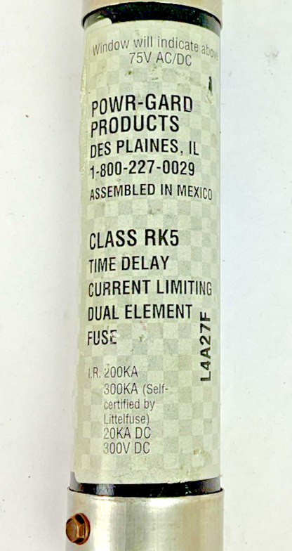 LITTELFUSE FLSR 90 ID INDICATOR FUSE 75-600VAC 90A ***LOTOF6***
