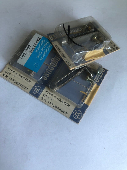 FH07 Westinghouse, Eaton, Cutler Hammer Thermal Overload Heater (LOT OF 3)