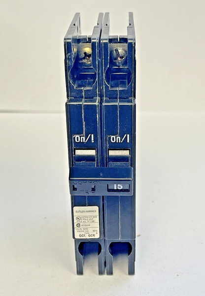 EATON CUTLER-HAMMER - QCR2015T - 15A/2 POLE/240 VAC/TYPE HACR