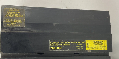 SQUARE D IK34150 CIRCUIT BREAKER 150A 480VAC 3POLE