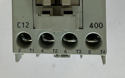 ALLEN BRADLEY 100-C12*400 CONTACTOR SER.A 600VAC 25A