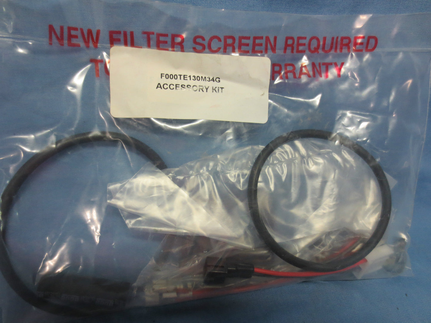 SABO F000TE130M34G ACCESSORY KIT - NEW SEALED in BAG - JUMPERS O-RING CONNECTORS