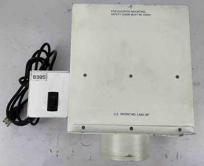 SAS SENTRY AIR SYSTEMS, INC. SS-200-MS WITH SS-200-HLG AIR FLOW HEPA FILTER