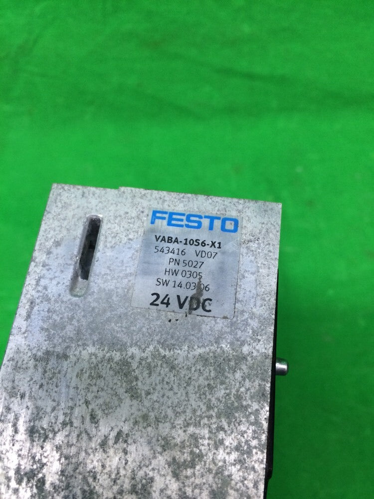 Festo VABA-10S6-X1, 543416 Pneumatic Interface Terminal