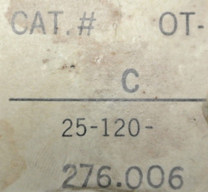 ALLIS-CHALMERS OT-C / 25-120-276-006 CONTACT BLOCK / 600VAC / 10A / NEW SURPLUS