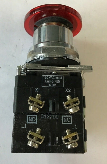 CUTLER HAMMER 10250T463C47-3 PUSH/PULL BUTTON 3POS 2NC