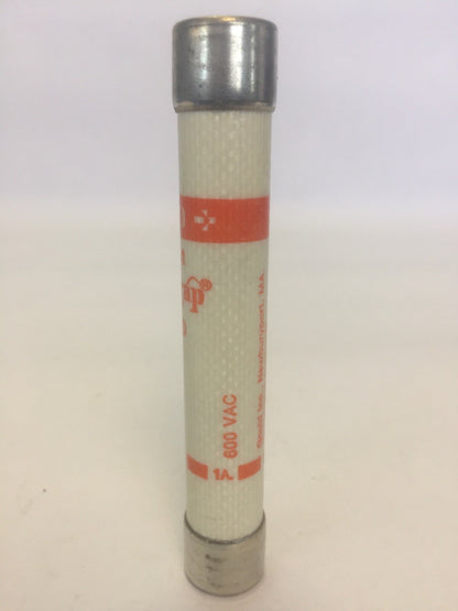 GOULD SHAWMUT AMP-TRAP A6Y1 FUSE 1AMP 600VAC FORM 600 TYPE 1 (LOT OF 10)