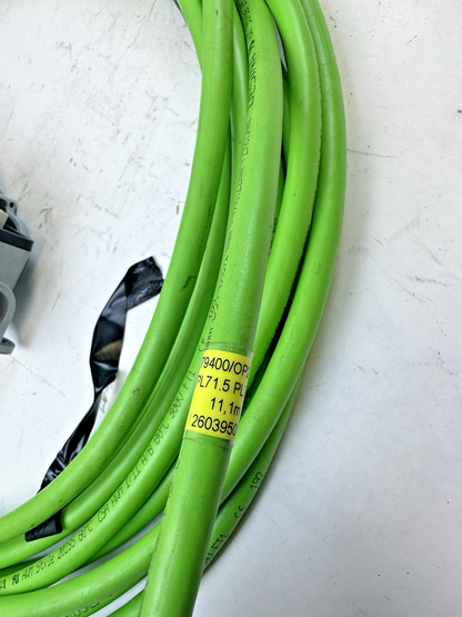 SAB BROCKSKES 279400/OP247-2 SERVO FEEDBACK CABLE 11.1M WIELAND 24-PIN CONNECTOR
