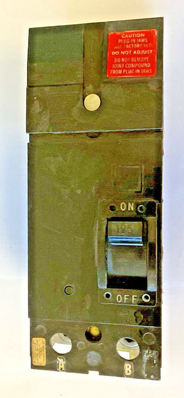 SQUARE D Q2-21125 CIRCUIT BREAKER 125A 120/240 2POLE TYPE Q2