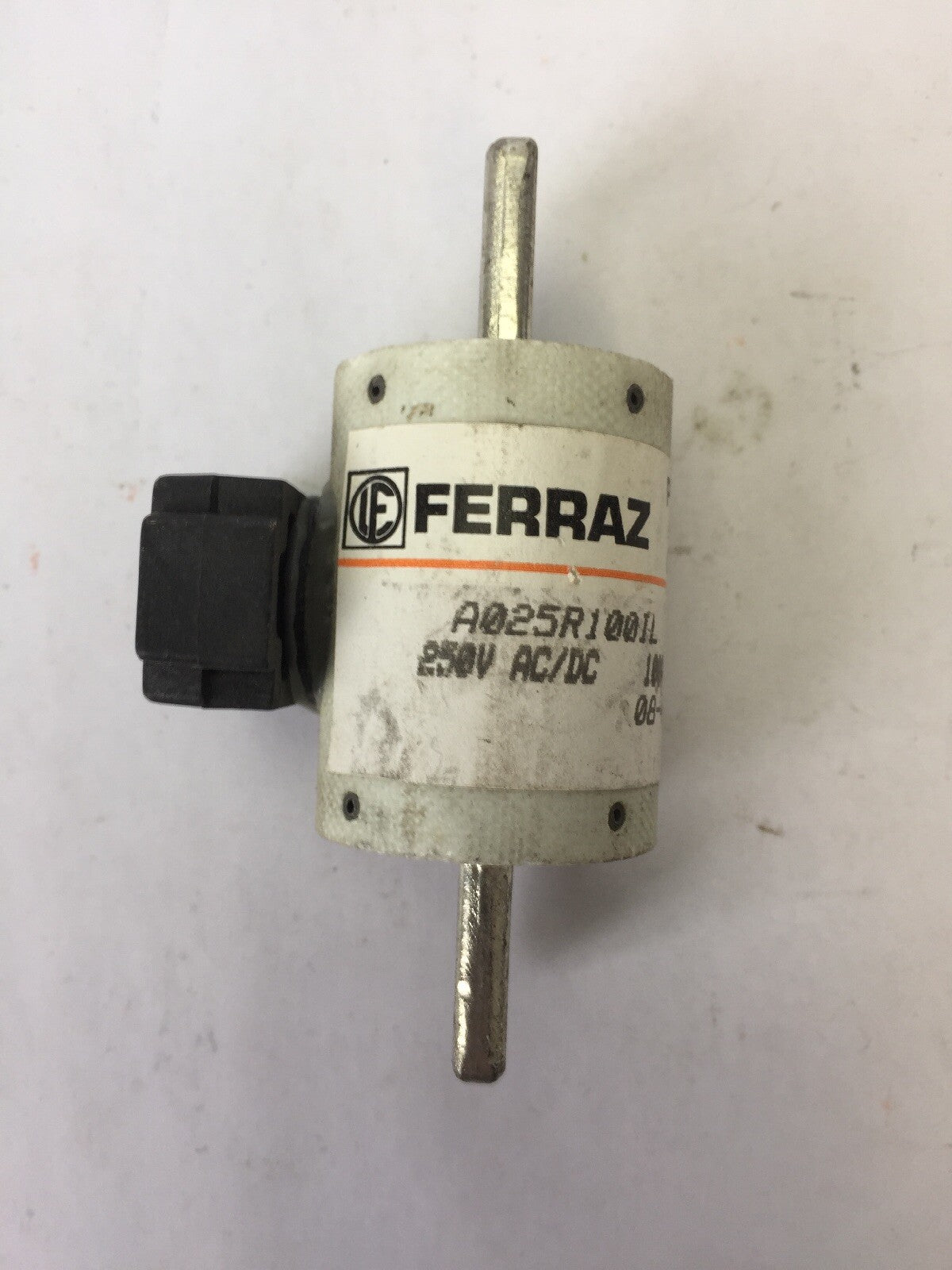 FERRAZ A025R100IL PROTISTOR FUSE 100AMP 250V AC/DC
