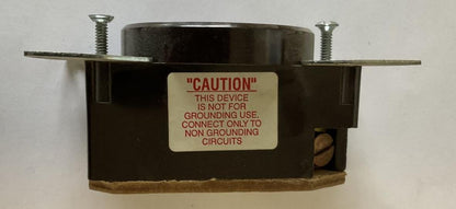 HUBBELL HBL9350 FLUSH MOUNT RECEPTACLE 3POLE 3WIRE 30A 125/250V