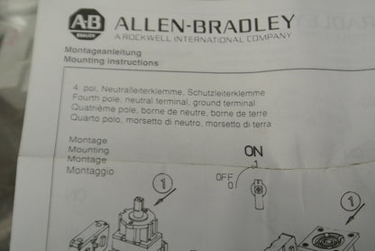 ALLEN-BRADLEY 194E-A80-PE Ser. A / GROUNDING TERMINAL 100A, 600VAC / NEW SURPLUS