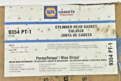 NAPA 9354 PT-1 CYLINDER HEAD GASKET ***LOTOF2***