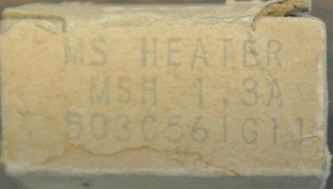 LOT of 4 / CUTLER-HAMMER OVERLOAD HEATER ELEMENTS MSH.5A (2), MSH.74A, MSH1.3A