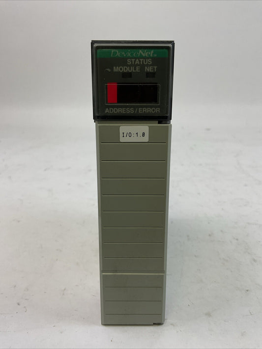 ALLEN BRADLEY 1747-SDN SER B FRN 6.002 SLC 500 DEVICENET SCANNER MODULE