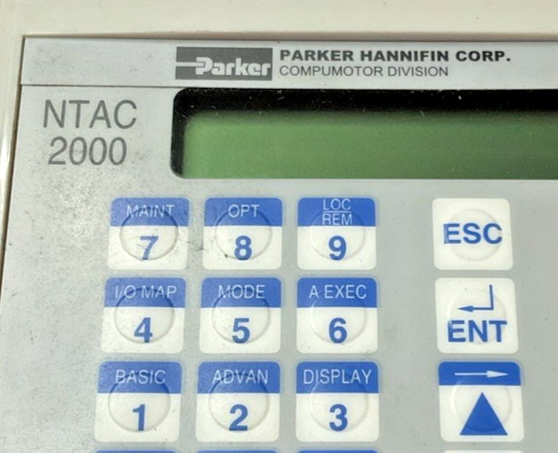 PARKER NTAC 2000 KEYPAD