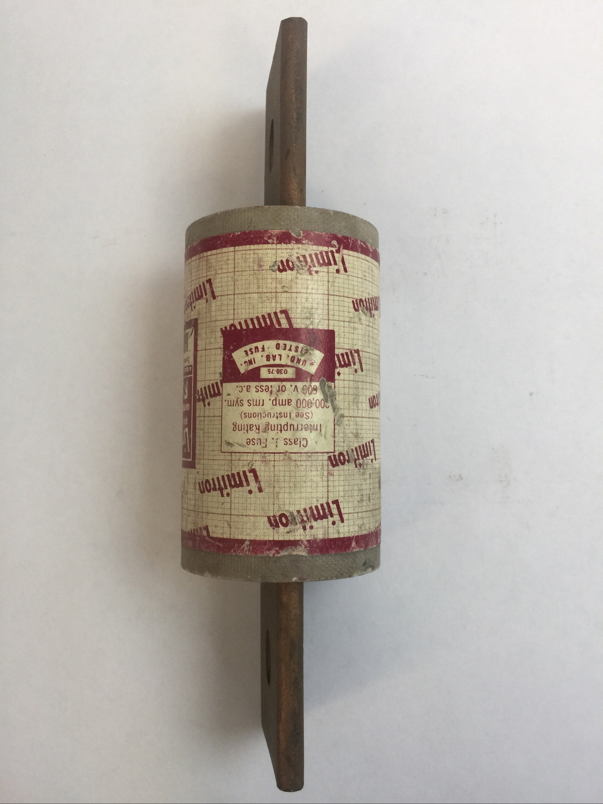 BUSSMAN JKS225 LIMITRON QUICK-ACTING CURRENT-LIMITING FUSE 225AMP 600VAC CLASS J
