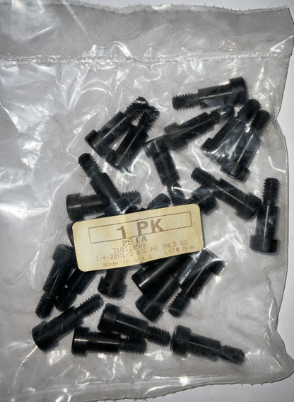 ESSENTRA SHOULDER SCREW HEX HEAD 1/4-20X1/2***LOTOF50***