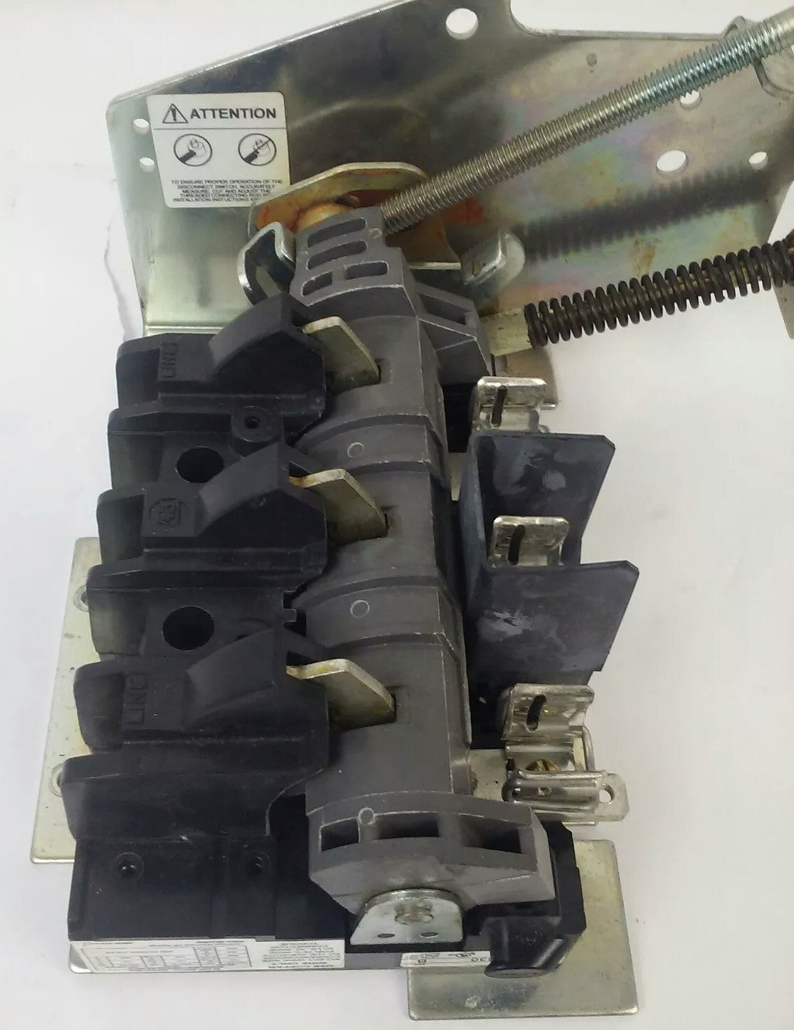 ALLEN BRADLEY 1494V-DS30 SER. B, FUSIBLE SWITCH, 3PH, 3P, 30A, 600V