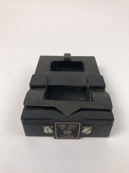 ALLEN BRADLEY 114A113 COIL 208 V 60 CY INT. DUTY  NEW IN ORIGINAL BOX