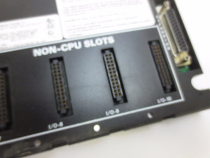 GE FANUC IC693CHS391N 10-SLOT BASE - EMI ENHANCED - CPU, POWER SUPPLY SLOTS