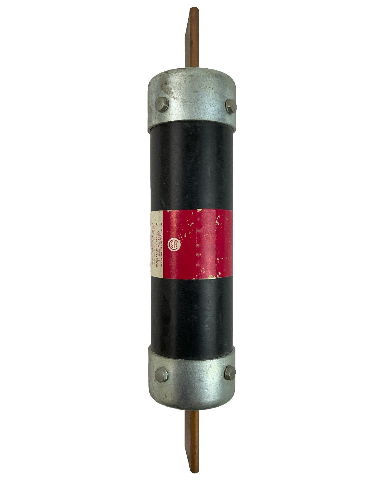 FUSETRON FRS150 DUAL-ELEMENT TIME DELAY FUSE 600VAC 150AMP (LOT OF 3)