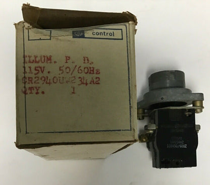GE CR2940UW234A2 ILLUMINATED PUSHBUTTON 115V 50/60HZ