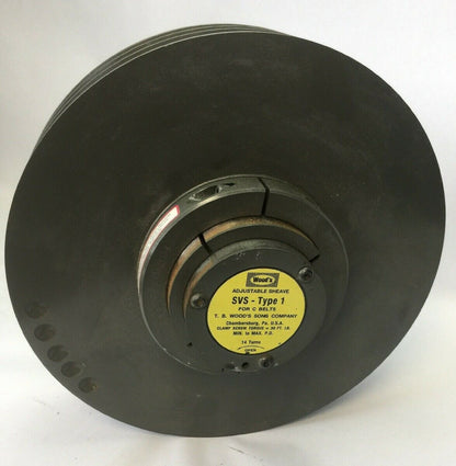WOODS SVS TYPE 1 ADJUSTABLE SHEAVE FOR C BELTS