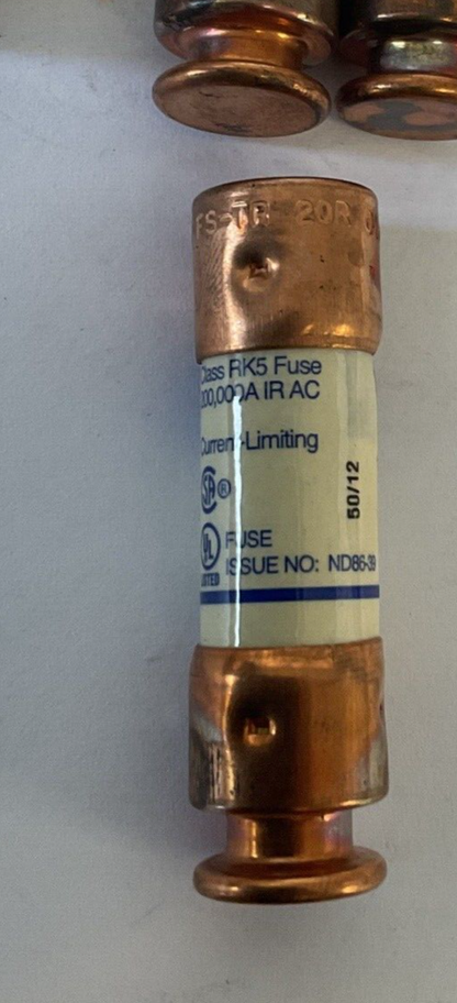 FERRAZ SHAWMUT TR20R 20A 250VAC  RK5****LOTOF18****