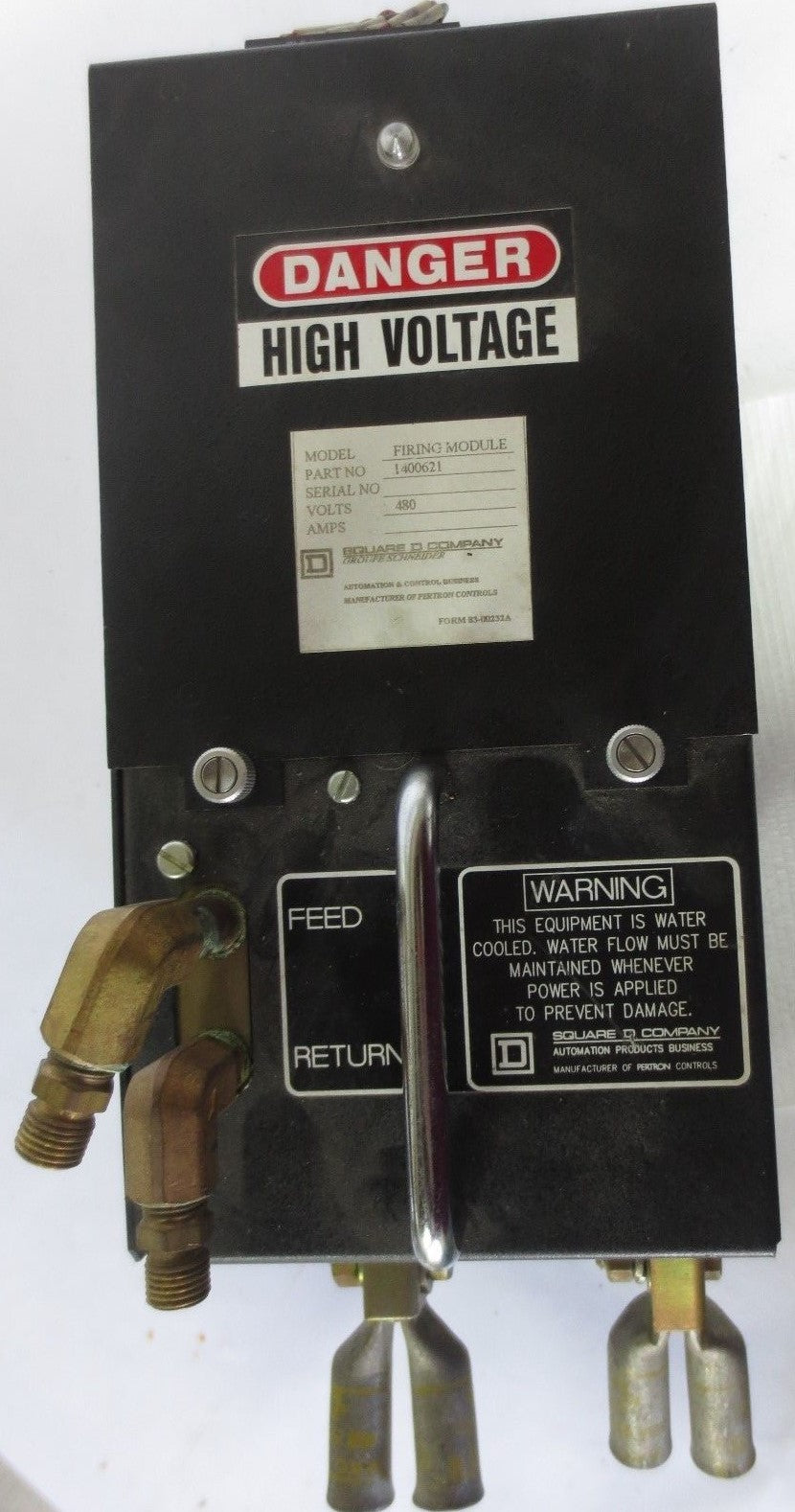 SQUARE D 1400581-904 / 1400621 PERTRON WELDING POWER SUPPLY 1800VAC, 1300A@50%
