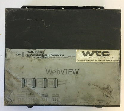 WELDING TECHNOLOGY WEBVIEW-ENET 986-0054E WELD CONTROL ETHERNET TERMINAL USIP
