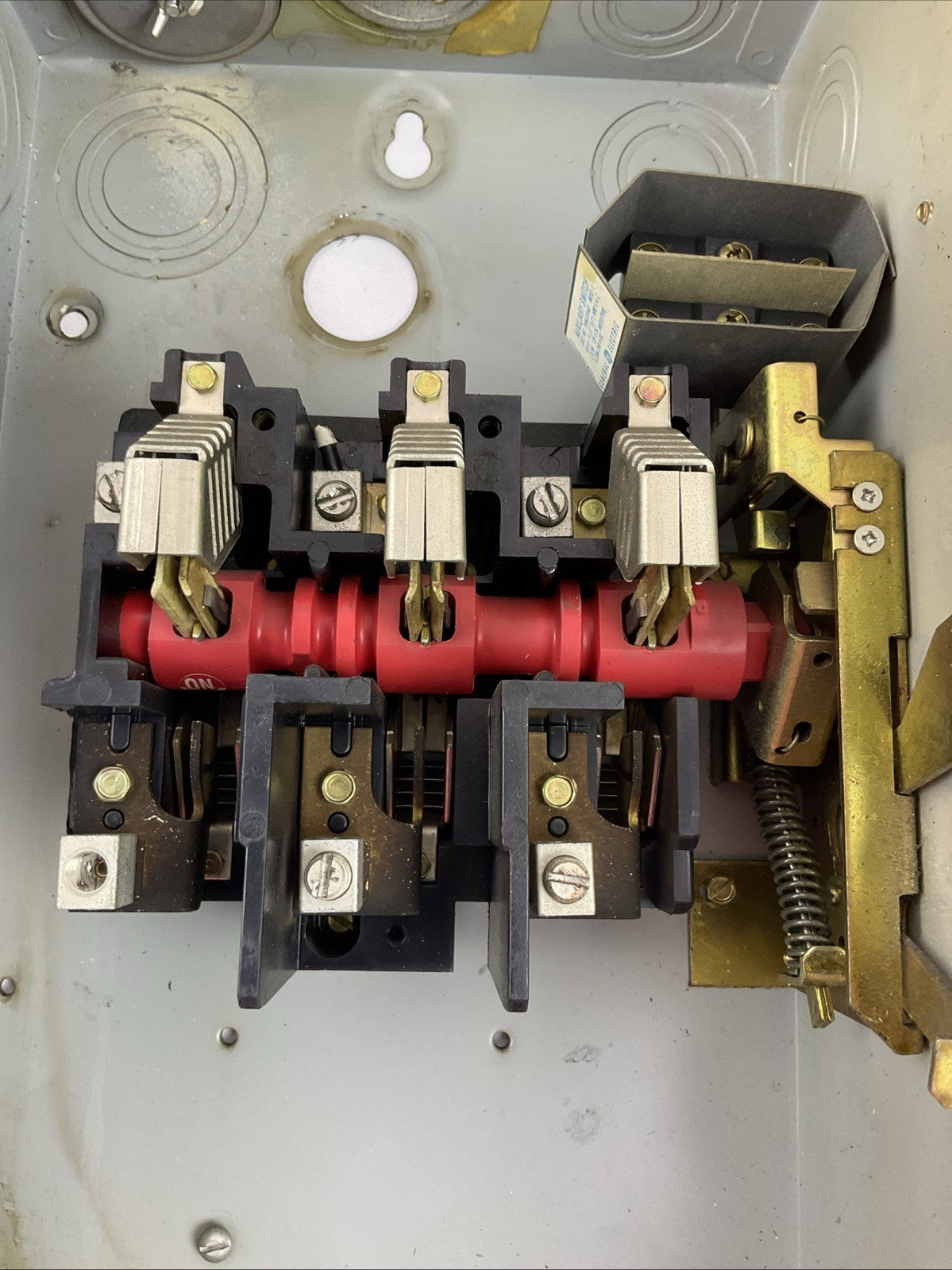 GE THN3362 SAFETY SWITCH 60A 600VAC 250VDC 3PH 60 HP TYPE 1 MOD 10 192A7029P260