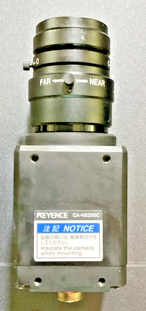 KEYENCE ML-Z9610 LASER MARKER 3-AXIS W/ CAMERA , CONTROL MODULE, CABLES,SCREEN