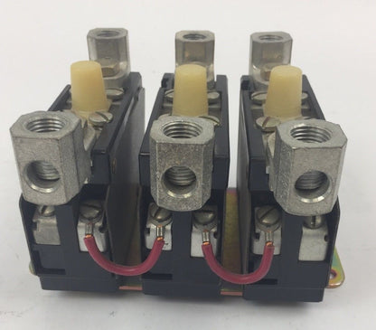 ALLEN BRADLEY 816-DOV16 OVERLOAD RELAY PANEL SIZE 3 RELAYS 3 NEMA OPEN SERIES K
