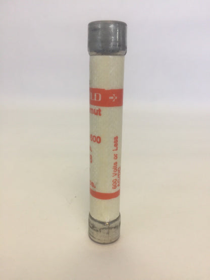 GOULD SHAWMUT A6Y6 FUSE 6AMP 600V AC/DC FORM 600 TYPE 1 (LOT OF 10)