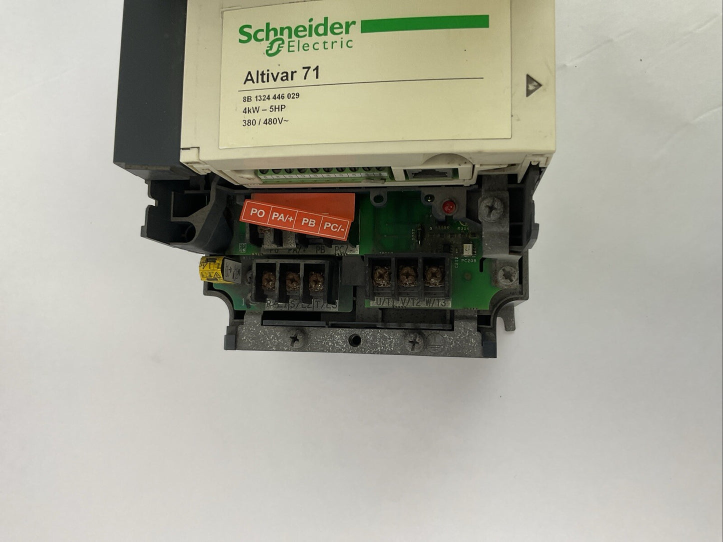 SCHNEIDER ELECTRIC ATV71HU4ON4 VARIABLE FREQUENCY DRIVE 4KW-5HP V5.7 IE70