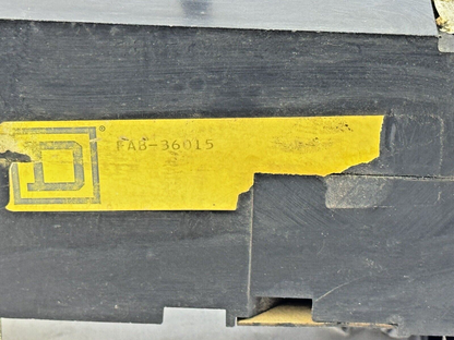 SQUARE D - FAB-36015 - I-LINE MOLDED CIRCUIT BREAKER - 15 AMP/3 POLE/600 VAC