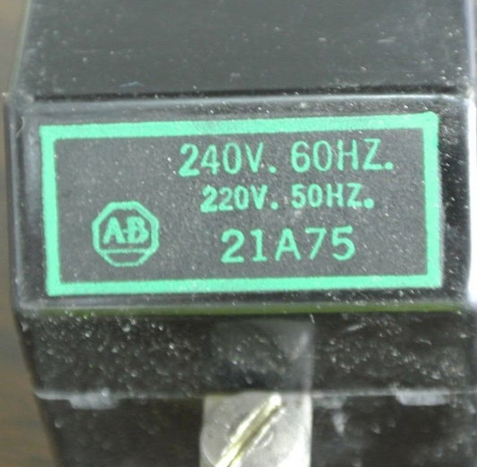 ALLEN-BRADLEY 21A75 COIL - 240V/60Hz, 220V/50Hz  NEW SURPLUS