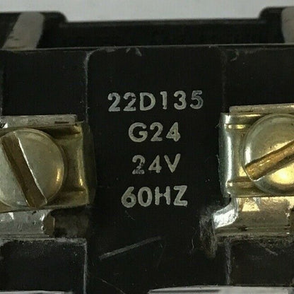 GENERAL ELECTRIC 22D135G24 COIL 24V 60HZ