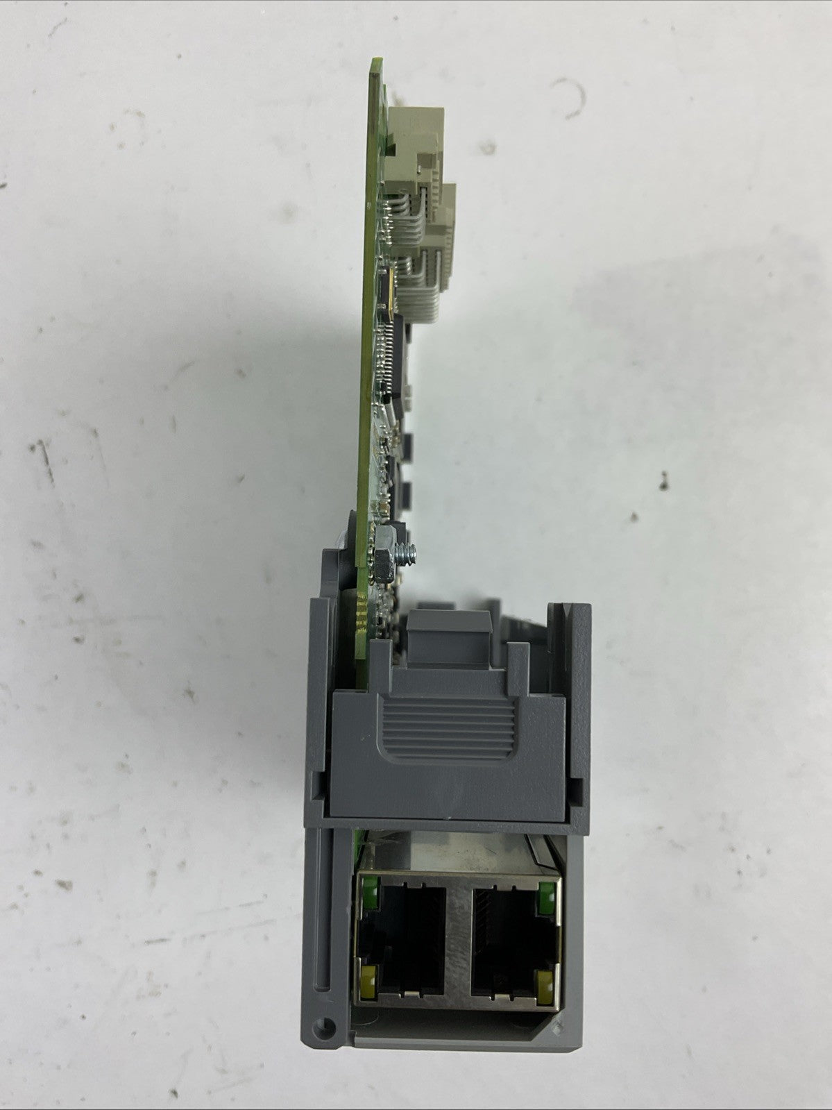 ALLEN BRADLEY 1747-AENTR SER A FW 2.002 ETHERNET/IP MODULE DIR/VER 10000211144/